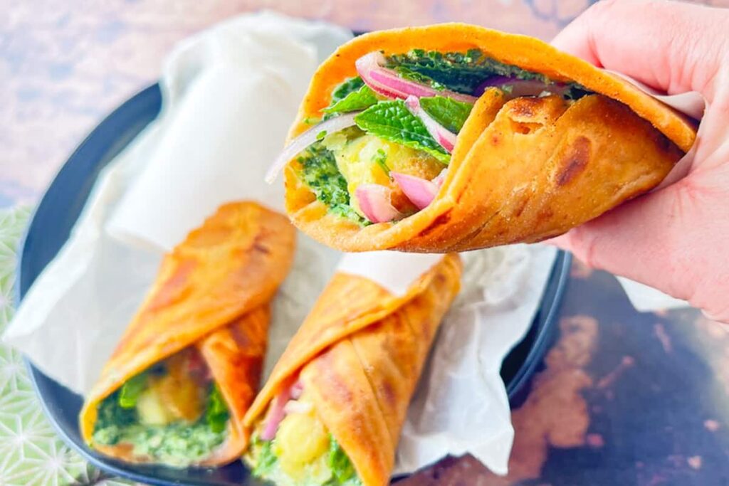 Tasty Vegan Diets-Frankies! (Bombay Burritos): India's Flavorful Street Food Gone Vegan
