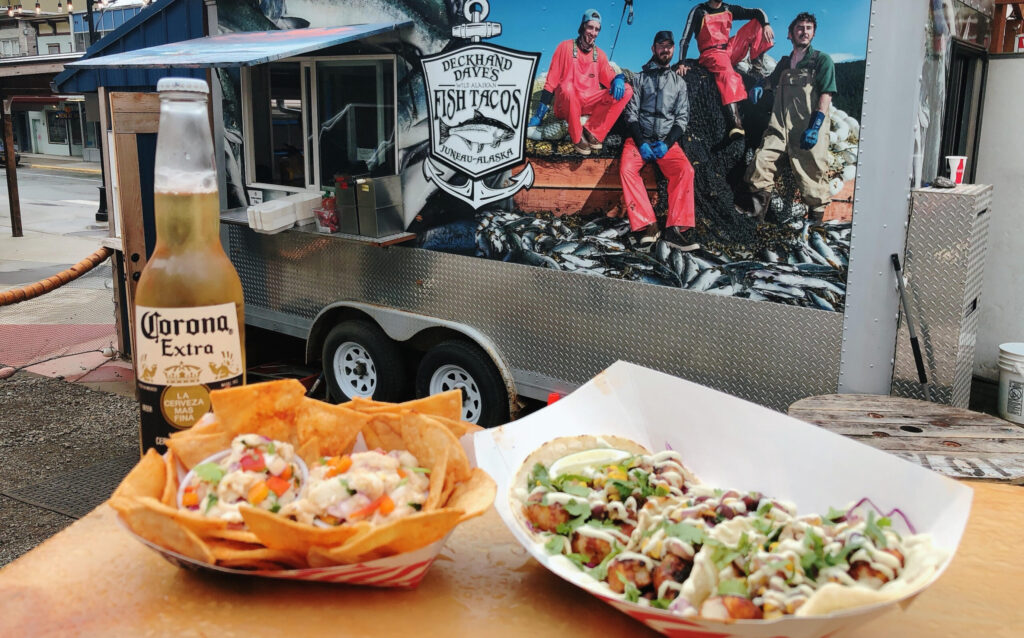 Deckhand Dave's Fish Tacos in Juneau
