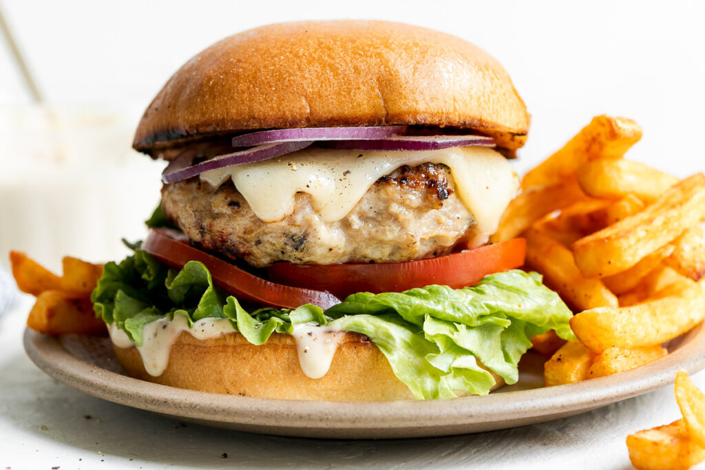 Grilled Chicken Burgers - Healthy Fast Food Option