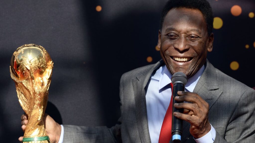 pele world cup - one of the best football player