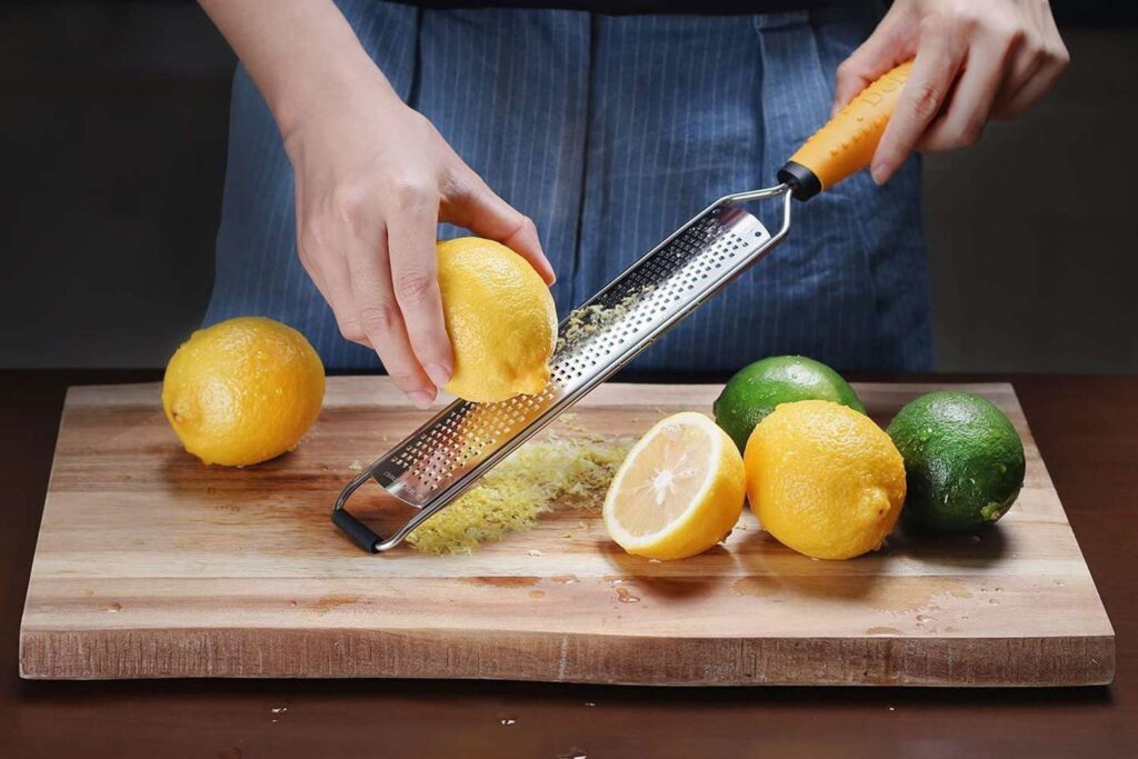 Easy Citrus Zesting cheese grater