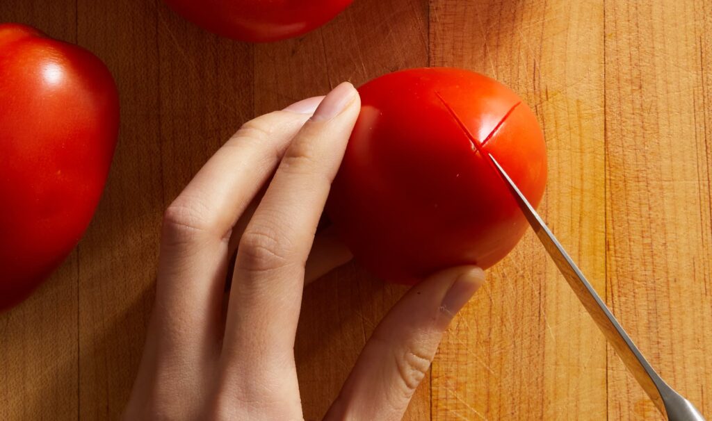 Quick Tomato Peeling X hack