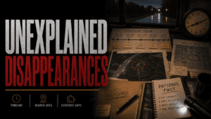 Unexplained Disappearances: The Patterns Investigators Look for First