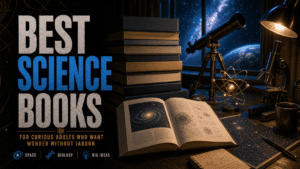 Best Science Books for Curious Adults Who Want Wonder Without Jargon