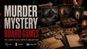 Best Murder Mystery Board Games for a Night of Clues, Suspects, and Bad Alibis