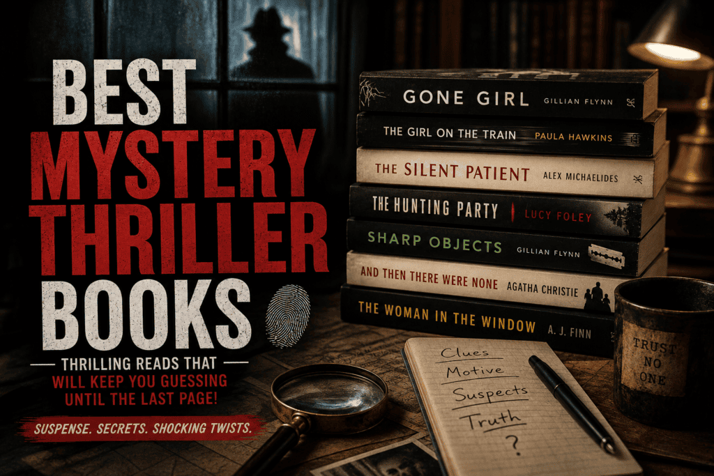 The 9 Best Mystery and Thriller Books to Read