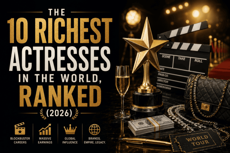 The 10 Richest Actresses in the World, Ranked (2026)